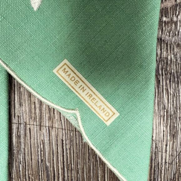 NWT Vintage Irish Linen Tea Set - Picture 5 of 5